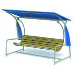 Лавка - гойдалка з дашком Л 001