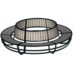 Лавка зі спинкою Л 017