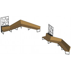 Комплект лавок Л 065