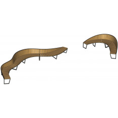 Комплект лавок Л 064