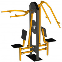 Тренажер Т 001 тяга зверху + жим від грудей